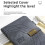 365 dagen 2026 planner premium PU lederen binding dik-blauw 2