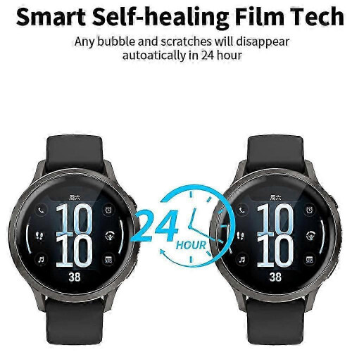 3-piece set Compatible with Garmin Venu 4 41mm TPU Screen Protector High-Definition Scratch-Resistant 2