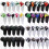 (Symphony Black) Golf iron head cover magnet closed digital gradient easy to use for fast delivery 2