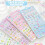 3D Puffier Sticker Sheets Decorative Sticker Cute Small Sticker 3