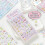3D Puffier Sticker Sheets Decorative Sticker Cute Small Sticker 7