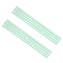 2pc Space Saving Kitchen Drying Tray Insert constructed-Green