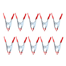 Heavy Type Nylons Spring Clip For Woodworking Tent-6 inches red