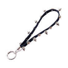 Einzigartiges Schlüsselanhänger-Handy-Lanyard aus Leder mit-B