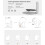 Multi-angle ceiling/wall/desktop projector mount, rotatable, compatible with XGIMI, Xiaomi, Mijia Mini, Mogo 2 Pro 4