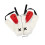 Large Capacity Anime Bags Gothic Punk Rabbit Ears-white red 4