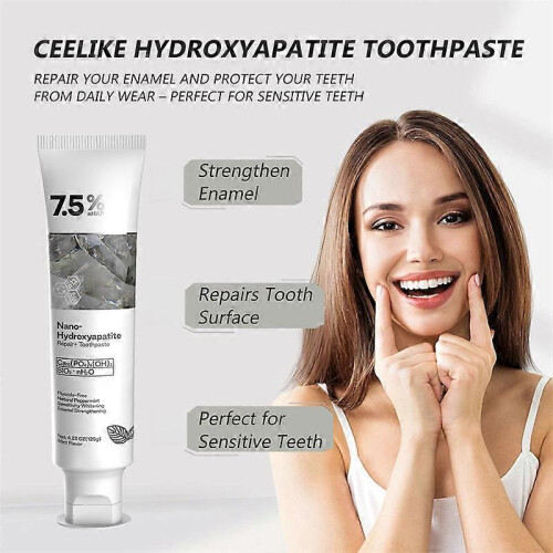 1/2/3PCS 7.5% Hap Nano-Hydroxyapatite Toothpaste Remove Deep Clean for Sensitive Teeth 120g 2