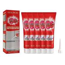 (5PCS) 1-5x Mold Remover Gel, Magical Mould Remover Gel, Household Mould Remover Cleaner Mould Remover Gel For Wall Tiles, Joint Sealant