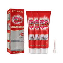 (3PCS) 1-5x Mold Remover Gel, Magical Mould Remover Gel, Household Mould Remover Cleaner Mould Remover Gel For Wall Tiles, Joint Sealant