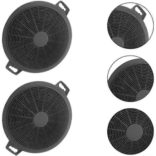 Activated Carbon Filters Compatible with Kitchen Range Hoods, 2 Pieces, High-Quality Filter Performance, Durable Carbon Materials 1
