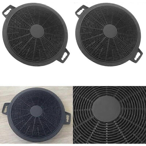 Activated Carbon Filters Compatible with Kitchen Range Hoods, 2 Pieces, High-Quality Filter Performance, Durable Carbon Materials 2