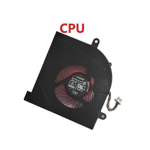 Kompatibilné s notebookmi GS63VR GS63 GS73 GS73VR -17B1 Stealth Pro CPU a GPU ventilátor CPU BS5005HS-U2F1 GPU CO_M 2