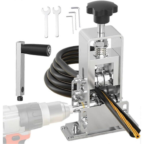 Manual Wire Stripping Machine Manual Stripping Machine Compatible with Cables Electric Stripping Machine with Crank Small Wire Stripping Ma 1
