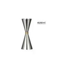 (A4 45 60ml) 30/45ml 30/60ml 45/60ml Cocktail Measure Cup Stainless Steel Double Spirit Cocktail Wine Shaker Bar Kitchen Gadgets Tool