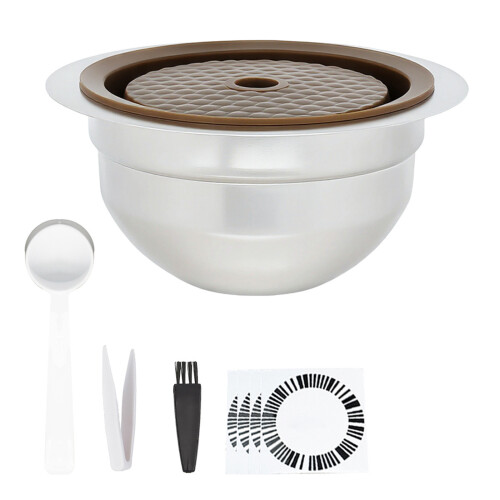 40/80/150/230ML Edelstahl Wiederverwendbare Pod Filter-230ML