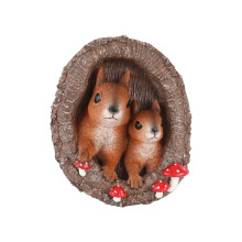 Boomgat Ouder Kind Eekhoorn Boom Hangende 3D Dierenboom Hangende