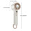 Lichtgewicht ijskoeling handventilator USB oplaadbare-wit 4