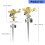 Zinc Alloy Sprinkler With Rotating Arms Designed For Precise 3