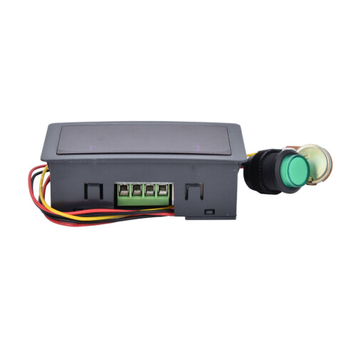 Adjustable Power Output DC Motor Speed Controller Digital Display With Duty Cycle LED Indicator Industrial Touch Button PWM Stepless Speed Control 2