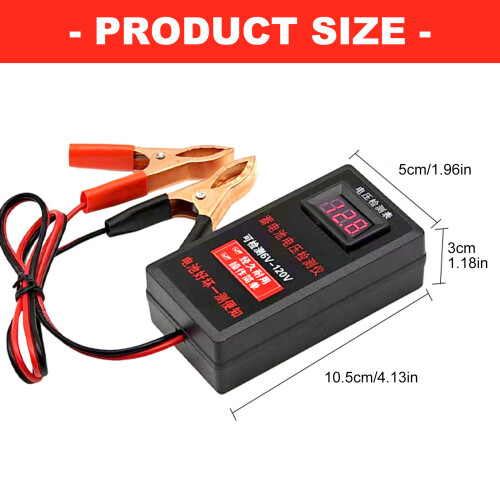 Multifunctionele batterijspanningsmeter Nauwkeurig 2