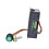 Adjustable Power Output DC Motor Speed Controller Digital Display With Duty Cycle LED Indicator Industrial Touch Button PWM Stepless Speed Control 7