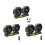 Dubbele kop autokoelventilator Professionele-5v 4