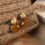 Retro Amber Tone Studs Earrings Portable Comfortable-irregular 7