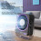 Oplaadbare USB-conditioneringsventilator voor-Zwart 3