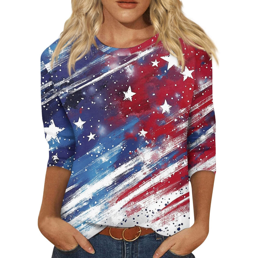 Patriotic  250 Shirt Anniversary  Shirt Women 250th-Blue XL