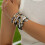 7 Pcs Comfortable Elastic Handmade Bracelets For Soccer-A03 6