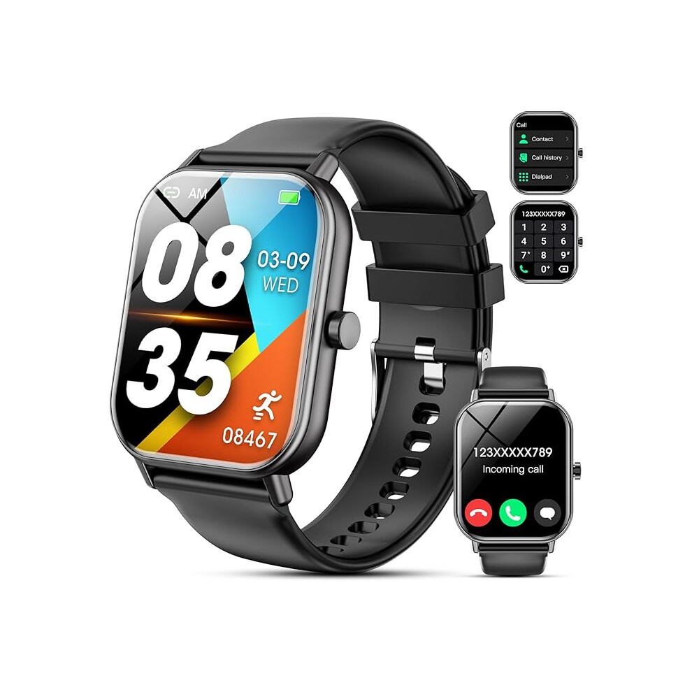 Smart Watch For Men Women Answer/Make Calls,1.85''Hd Smartwatch With Pedometer 24/7 Heart Rate Spo2 Sleep Monitor,110+ Sports Fitness Watch,Ip68 5051216850267