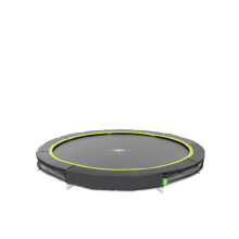 EXIT Silhouette Ground Sports Trampoline 8ft – Black