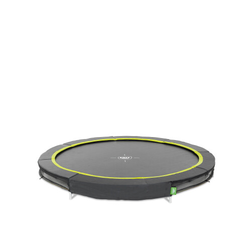 EXIT TOYS EXIT Silhouette Ground Sports Trampoline 8ft – Black