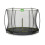 EXIT TOYS EXIT Silhouette Ground Trampoline 10ft with Safety Net – Black 1