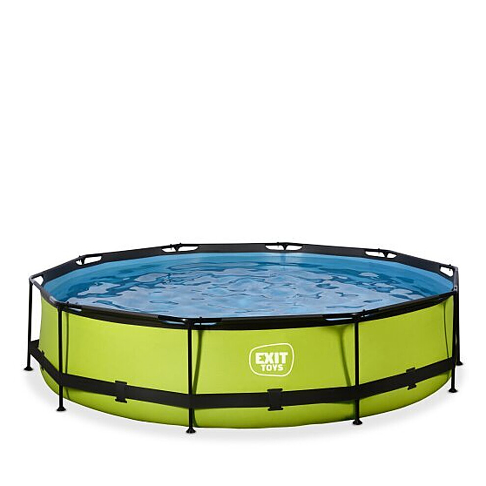 Exit Toys Exit Lime Pool 12Ft X 30In With Filter Pump – Green