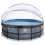 EXIT TOYS EXIT Stone Pool 15ft x 48in with Sand Filter Pump and Dome – Grey 2