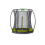 EXIT TOYS EXIT Silhouette Ground Trampoline 6ft with Safety Net – Green 1