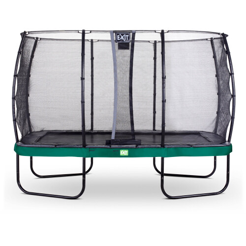 EXIT TOYS EXIT Elegant Trampoline 8x14ft with Economy Safety Net – Green