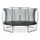 EXIT TOYS EXIT Silhouette Trampoline 12ft – Black 1