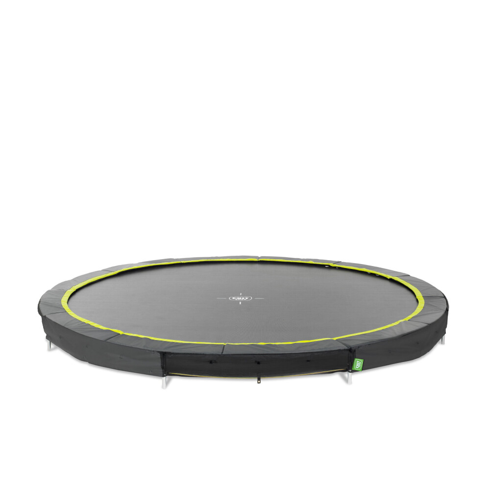 Exit Toys Exit Silhouette Ground Sports Trampoline 12Ft – Black