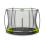 EXIT TOYS EXIT Silhouette Ground Trampoline 10ft with Safety Net – Green 1