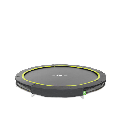 EXIT TOYS EXIT Silhouette Ground Sports Trampoline 10ft – Black