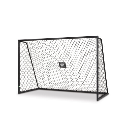 EXIT TOYS EXIT Scala Aluminium Football Goal 10x6.6ft – Black