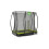 EXIT TOYS EXIT Silhouette Ground Trampoline 5x7ft with Safety Net – Green 3