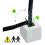 EXIT TOYS EXIT Galaxy Basketball Backboard for Installing on Ground with Dunk Hoop 5