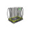 EXIT TOYS EXIT Silhouette Ground Trampoline 5x7ft with Safety Net – Green 4