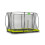 EXIT TOYS EXIT Silhouette Ground Trampoline 8x12ft with Safety Net – Green 3