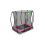 EXIT TOYS EXIT Silhouette Ground Trampoline 5x7ft with Safety Net – Pink 4