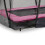 EXIT TOYS EXIT Silhouette Ground Trampoline 5x7ft with Safety Net – Pink 6