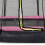 EXIT TOYS EXIT Silhouette Ground Trampoline 5x7ft with Safety Net – Pink 8